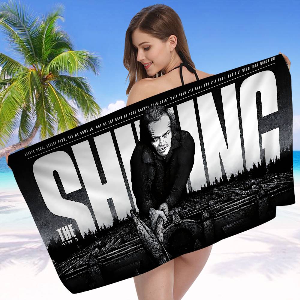 Movie The Shining Big Microfiber Beach Towels Quick Dry Towel Sand Beach Towels Pool Towel for Travel Swim Pool Yoga