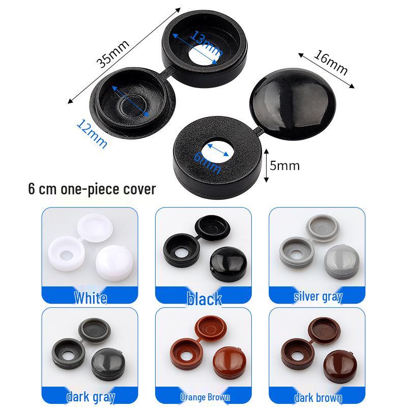 Decorative Dustproof One-Piece Screw Cap for Self-Tapping Screws