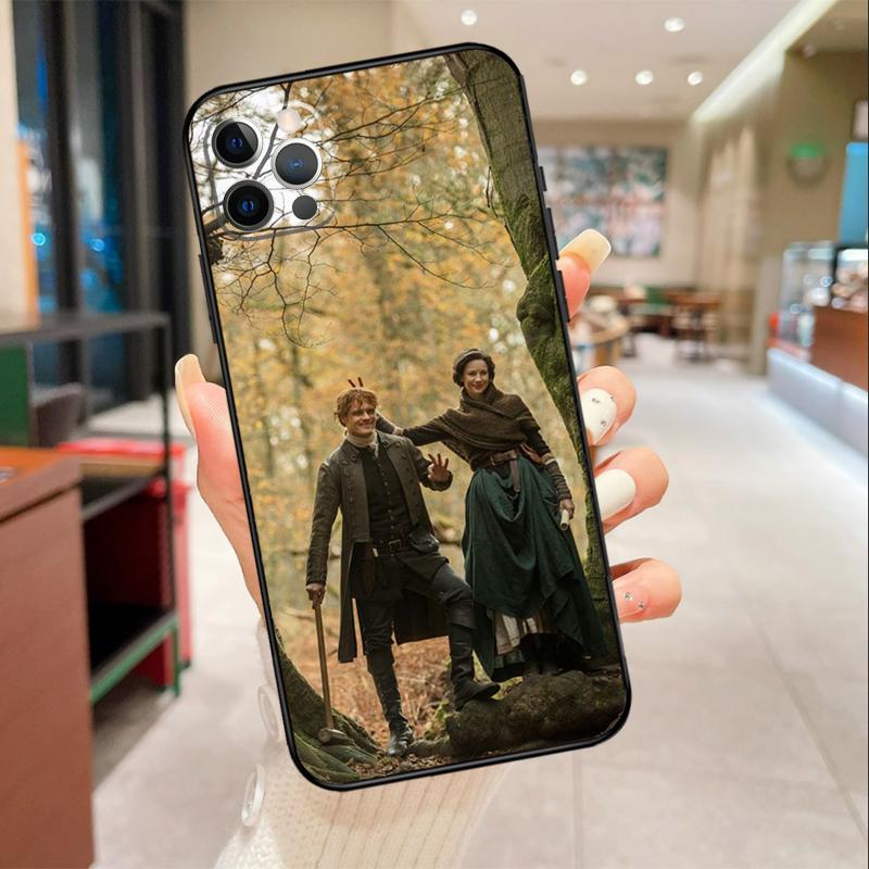 Outlander Phone Case For iPhone 17 Air 16 15 13 11 12 14 Pro Max mini 15 16 Plus 16e Protective Cover