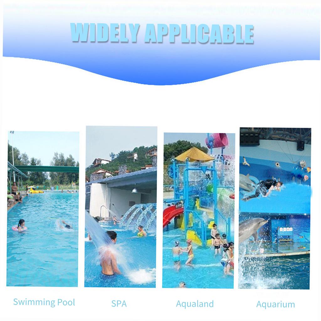 Pool-Skimmer-Netz mit Teleskopstange, Laubharke, Schwimmbad-Teiche, schnelles Reinigungswerkzeug mit