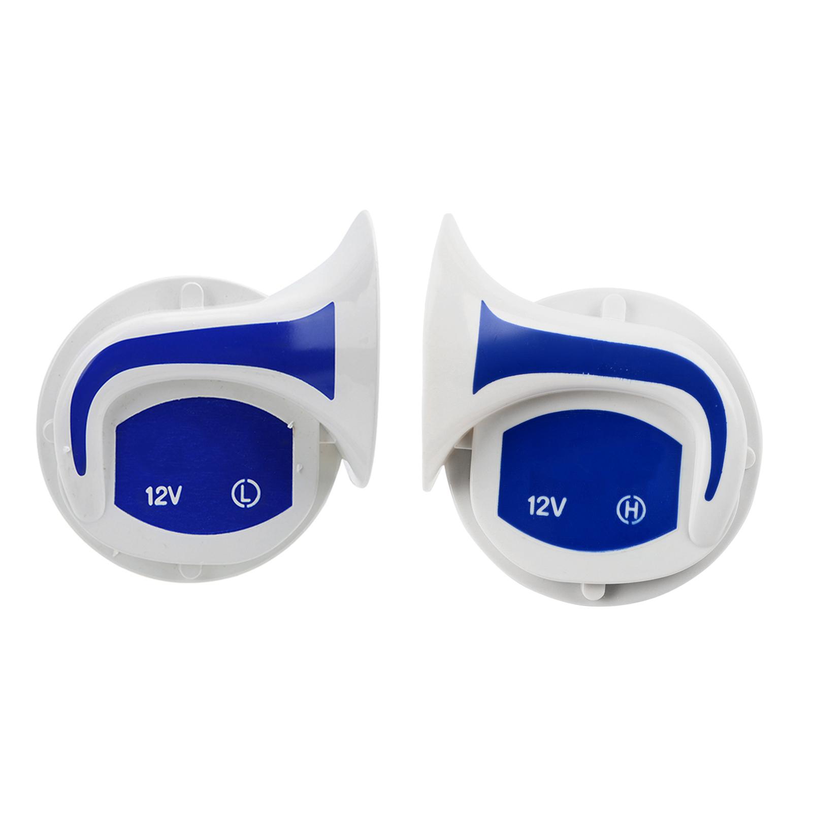 

1 Pair KX3010 Car 115dB R Horn Universal Loud Digital Air Horn Speaker Auto Accessories