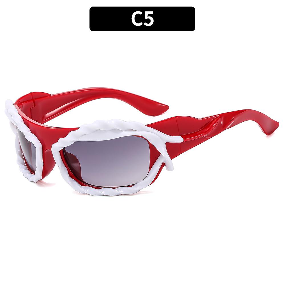 Y2K Sunglasses Women Fashion UV400 Protection Future Tech Sun Glasses Men Outdoor Eyewear Oculos De Sol