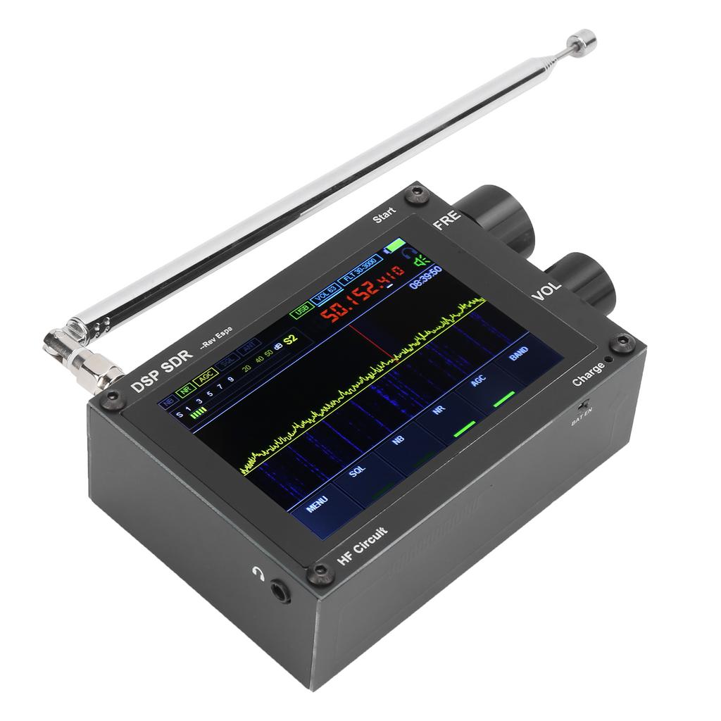 SDR Receiver HandHeld Radio Signal Analyzer Full Frequency DSP 4Layer PCB Components Thick