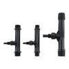 1PC Plastic Irrigation Fertilizer Injector Tube 1/2 3/4 1inch Thread for Agricultural Fertilizer Irrigation Swimming Pool Black
