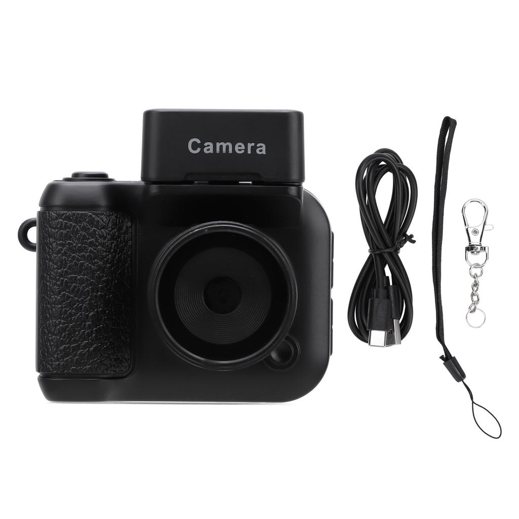 DV Camera HD 1080P 2MP 160 Degrees  Lens Angle Portable Rechargeable Video Camera for Students School Girl Gift
