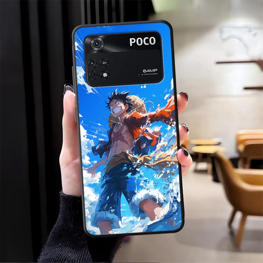 Cool Zoro Anime Funda Phone Cover Case for Xiaomi Poco F3 F4 F5 M3 M4 Pro M5 C65 X3 X4 X5 C50 C51