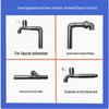 Stainless Steel Double Threaded Extension Pipe