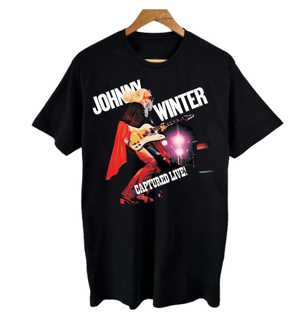 Christmas Gift Johnny Winter Cotton Unisex All Size T-Shirt 23D171