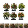 Künstlicher Obstbaum Chinesischer Stil Fake Bonsai Ornament ABS Material für Büro Heimdekoration