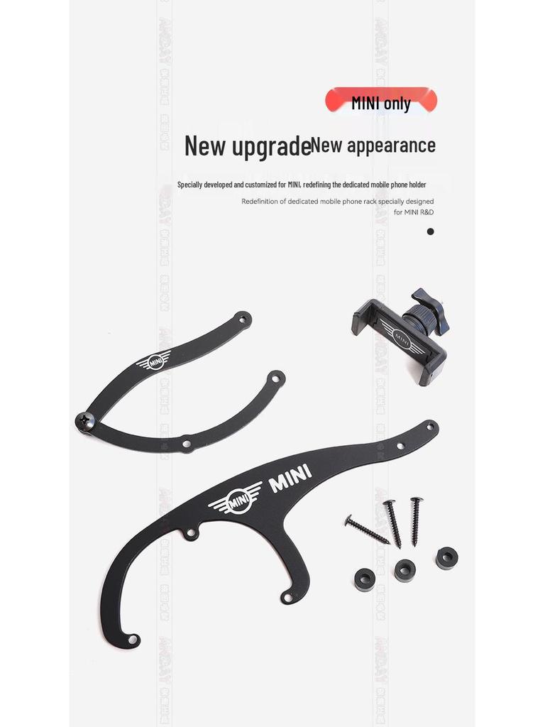 Supporto per telefono per cruscotto BMW Mini Cooper, Design pieghevole per R50/R55/F54