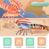 Realistic Australian Crayfish Plush Toy 3D Lobster Stuffed Animal Pillow Soft Hugging Cushion for Kids Adults