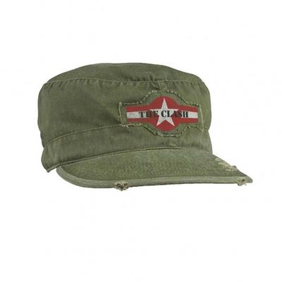 The Clash Unisex Erwachsenen Militär Logo Kappe