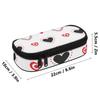 Pen Case Structured Scratch Resistant Polyester Easy Open Zipper with Main Compartment Mesh Pocket and Pen Slots for Boys Girls