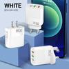 QC3.0 Multi-Port Charger: 2A+C, PD30W, European Standard, Fast Charging, Multi-Protocol
