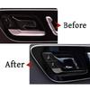 For Mercedes Benz EQE EQS C E Class W206 W223 X254 W214 -2024 Car Door Inner Handle Cover Sticker Decor Accessories