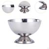 Cereal Bowl Dessert Display Footed Fruit Salad Ice Cream for Home