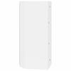 Corner Mirror Cabinet White 30x24x60 Cm