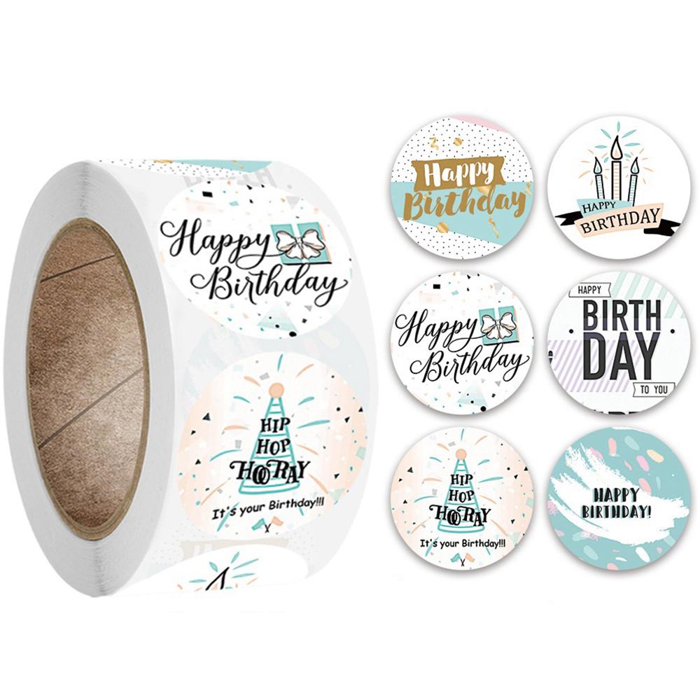 Custom Items Custom Label Sticker Happy Birthday Scrapbooking & Stamping X080