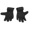 1 Pair Black Diving Gloves Scratch Proof Abrasion Resistant Neoprene Underwater Swimming Gloves for Snorkeling Fishing