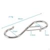 10 Pieces S Hook for Hanging Heavy Duty Pot Rack Hooks Hangers Bags Clothes