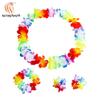 Kaifeng Hawaiian Grass Skirt & Flower Garland 6-Piece Set for Festival & Stage Performances