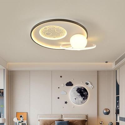 Moderne minimalistische nordische Deckenleuchte - Vollspektrum Mond- & Sternenhimmel-Design für Haupt- und Kinderzimmer