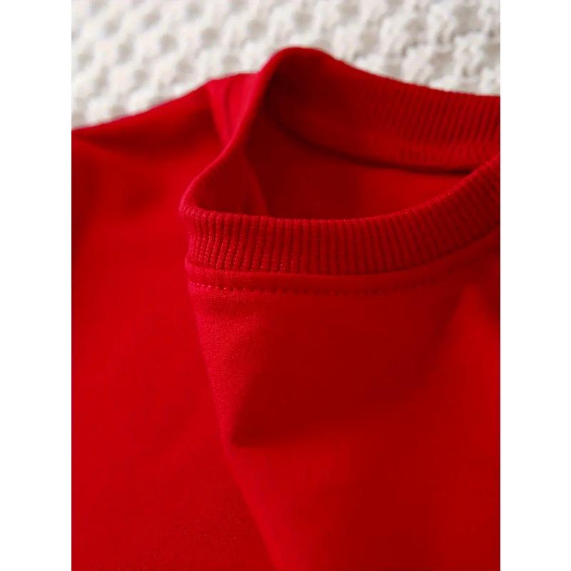 European sizes Kids' Fashion Round Neck Sweatshirt