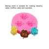 Silicone Mold Flower Wedding Party Festival Holiday Home Cafe Cake Pudding Homemade Fondant Dessert Decorating Mould