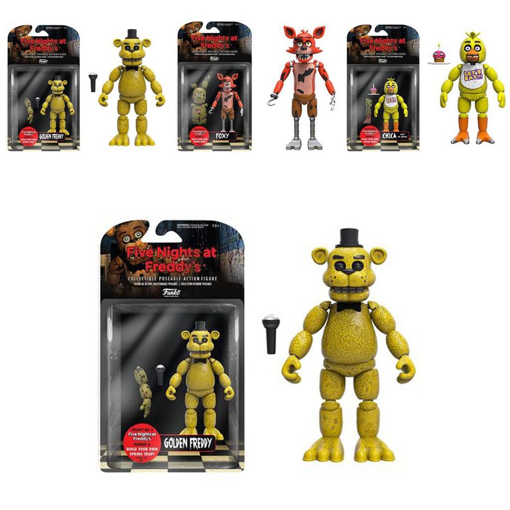 Fnaf Funko Five Nights At Freddy's Akční figurka Kloubový Zlatý Freddy Pro děti
