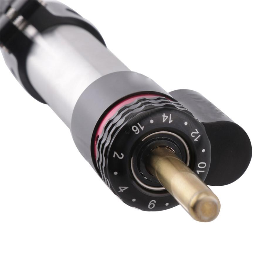 Black+Silver Lengthened Motorbike Steering Damper Stabilizer CNC Aluminum 34.2cm