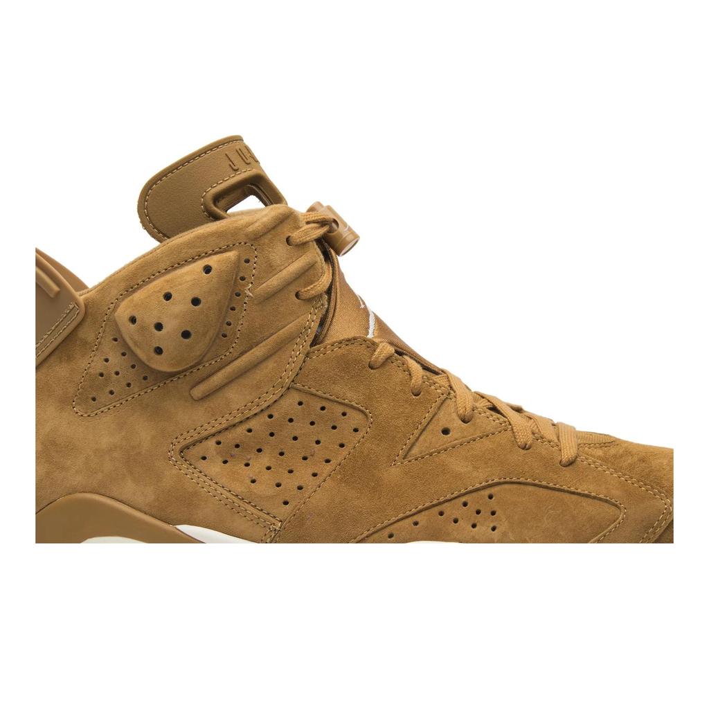 Air Jordan 6 Retro 'Wheat' (Uniseks) Golden Harvest / Sail-Golden Harvest Vintage Basketbalschoenen 384664 705