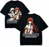 Steins Gate Anime Lover TShirt Harajuku Cotton NewModel High Street Retro Fashion Oversized Unisex Hot Product Comfortable Tee