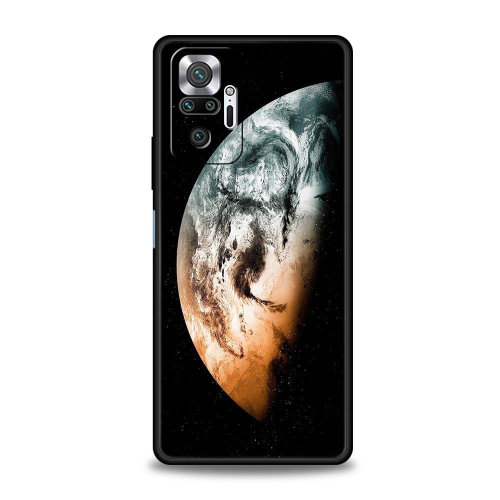 Starry Sky Universe Planet Phone Case For Xiaomi Redmi Note 15 14 13 12 5G 11 10 Pro Plus 4G 9S 14C 13C 12C 10C Soft TPU Cover