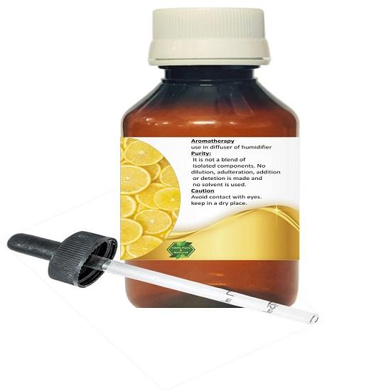 Levenmooi Zitronenöl (Zitrus-Limone) Reines und natürliches ätherisches Öl in therapeutischer Qualität, Kunststoff, mit Pipette