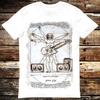Da Vinci The Guitarist Hilarious Novelty Saying T Shirt Meme Gift Top Tee Unisex Gamer Movie Music 6310 T-shirt