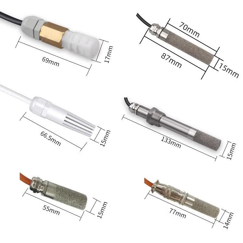 Jianda Renke Industrial RS485 Temperature & Humidity Sensor with PE Probe