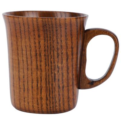 Cupa de Apă din Lemn Căni de Cafea cu Mâner Ustensile pentru Băut Lapte la Micul Dejun Decor pentru Casă