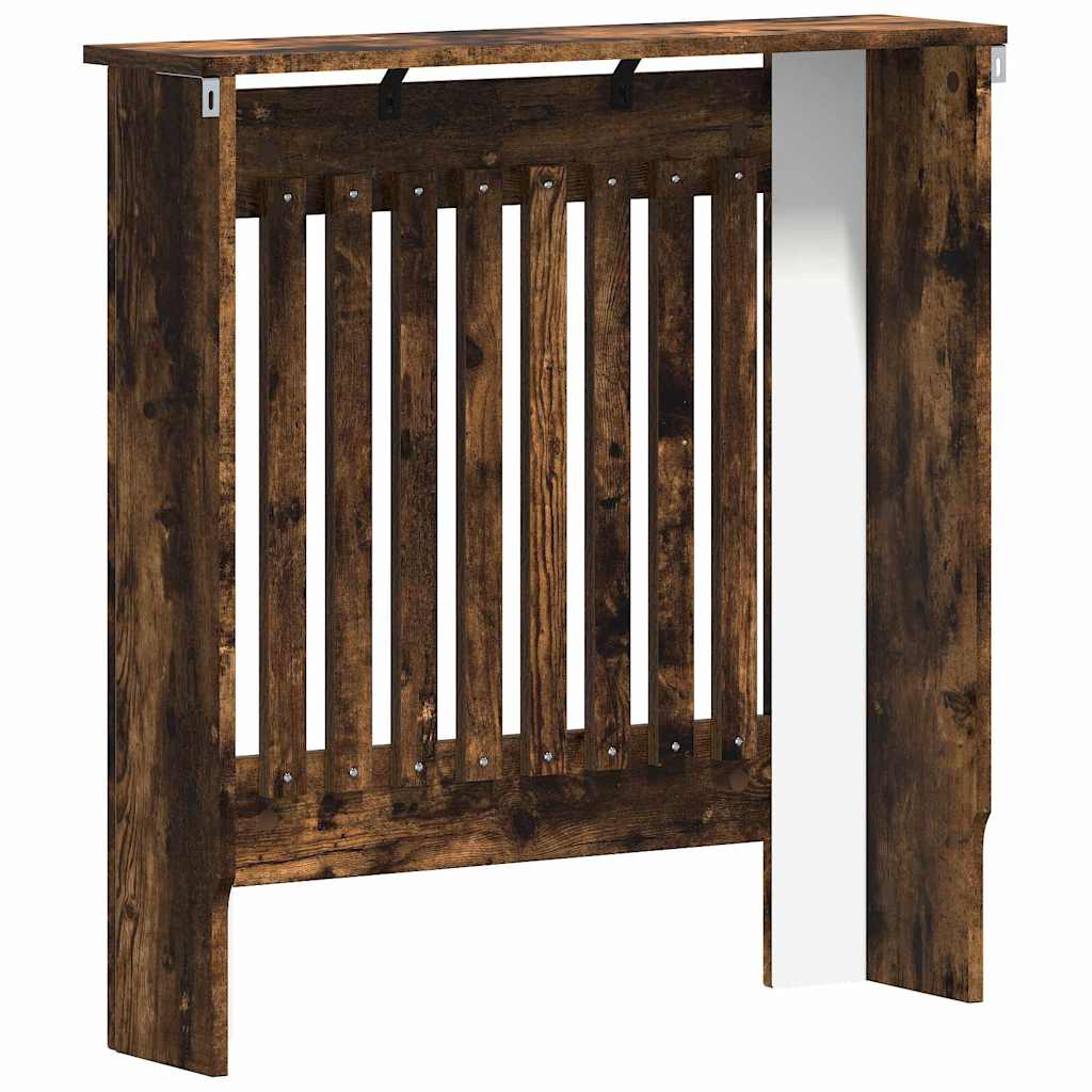 Radiator Cover Smoked Oak 78 x 19 x 81.5 cm