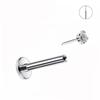 5/10/50PCS G23 Titanium Ear Stud Push Pin Labret Lip Nose Piercing Earrings Jewelry Threadless Accessories Earrings