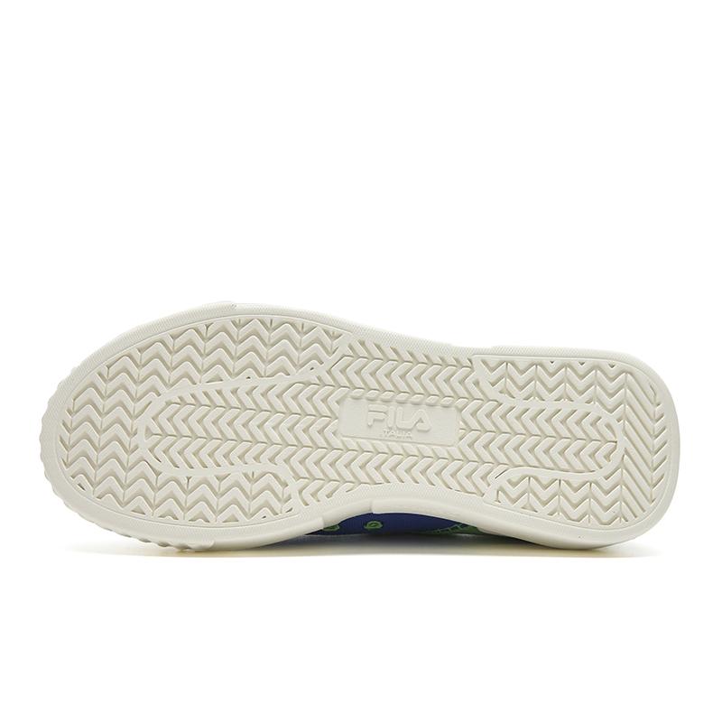 FILA MILANO Breathable Lightweight Low top Canvas Shoes Women's Green Blue F12W622309FKD