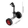 Weed Wacker Auxiliary Wheels Adjustable Height Lawn Mower Attachment Wheels Walk Behind String Trimmer Wheels for Easy Push Weed Trimmer