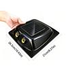 Adjustable Content Solar Powered Roof Sentinel Lights Waterproof Design No Wiring Required Devil's Eye Car Decorative Lights