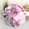 My Melody,Sweet Day Automatic Umbrella-Foldable, Durable 8-Bone Design, Compact and Stylish, Great for Camping, Halloween, Christmas, Mother