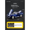 1/22 Ford Cobra Convertible Supercar Alloy Model, Exquisite Desktop Ornaments, The Best Collection for Car Model Enthusiasts
