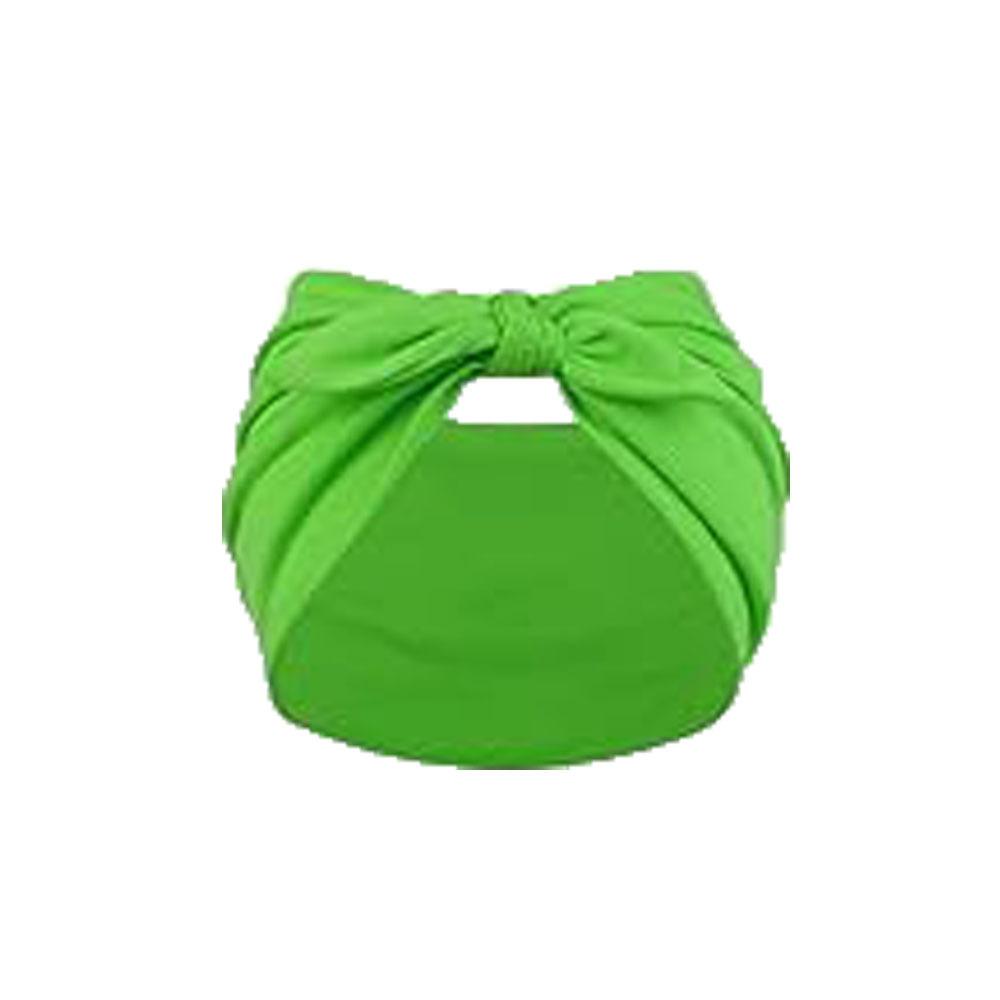 Knotted Rabbit Solid Color Elastic Ear Bow Headband Yoga Sports Headband Sweat-absorbent Antiperspirant Elastic Headdress