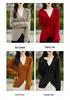 Autumn/Winter 2024: Women's Wool Knit Lace-Up V-Neck Cardigan