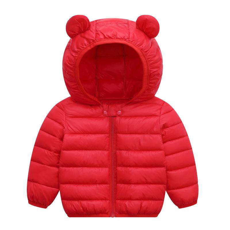Winter Lightweight Down Cotton Jacket for Toddlers - Boys & Girls 110 cm