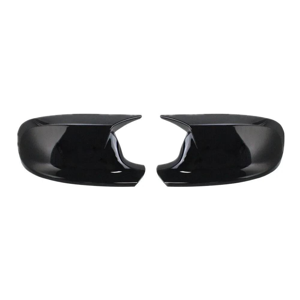 For BMW X1 E84 X3 F25 2010-2013 Car Sticker Rearview Side Mirror Cover Wing Cap Exterior Door Rear View Case Trim Carbon Fiber