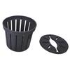 12Pcs Aquarium Plant Holder Multi-Function Porous Planting Basket Anti Floating Aquarium Plant Cup for Aquarium Decoration