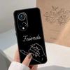 BFF Best Friends Forever Black For Honor Magic 7 Lite 5 6 8 Pro Case For Honor 400 200 90 70 50 X8c X8b X9a X9b X9c X9d Win